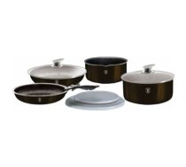 Berlinger Haus KOMPLET GARNKÓW 9-ele CLICK & COOK BERLINGER HAUS SHINY BLACK BH-7041 | twm_983192 | 5999108426926