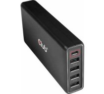 Ładowarka Club 3D CAC-1903EU 4x USB-A 1x USB-C 4.8 A (CAC-1903EU) | CAC-1903EU | 8719214471354