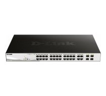 D-Link DGS-1210-24P, 24 portov PoE 10/100/1000 Base-T + 4 kombinované porty TP/SFP | 5120251011 | 790069468537