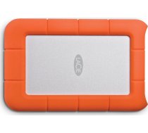 Dysk zewnętrzny HDD LaCie Rugged Mini 1TB Srebrno-pomarańczowy (301558) | 301558 | 093053827984