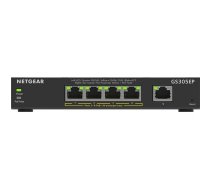 Netgear GS305EP5-Port PoE+ Gigabit Ethernet Plus Switch | GS305EP-100PES | 0606449153149