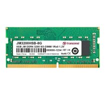 Pamięć do laptopa Transcend JetRam, SODIMM, DDR4, 8 GB, 3200 MHz, CL22 (JM3200HSB-8G) | JM3200HSB-8G | 0760557848349