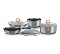 Berlinger Haus Zestaw Garnków Click&cook Bh-7040 | BH-7040 Kinghoff | 5999108426155