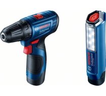 Wiertarko-wkrętarka Bosch GSR 120-LI 12 V 2 x akumulator 2 Ah (06019G8004) | 06019G8004 | 3165140955720