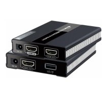 Techly Techly 104790 KVM Extender HDMI+USB po skrętce Cat6, do 60m, 1080p 60Hz | 104790 | 8051128104790