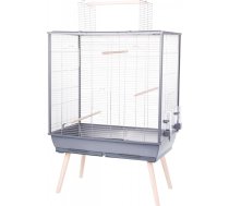Zolux ZOLUX Klatka NEOLIFE 80 dla ptaków szara | 104152GRI | 3336021041522