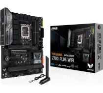 Asus | TUF GAMING Z790-PLUS WIFI | Processor family Intel | Processor socket LGA1700 | DDR5 | Supported hard disk drive interfaces SATA, M.2 | Number of SATA connectors 4 | 90MB1D80-M0EAY0 | 4711387014509