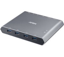 Aten Przełšcznik 2-Port 4K DP USB-C KVM Dock Switch with Power | US3311 | 4710469342806