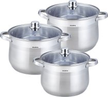 Klausberg Zestaw garnków 20 21 19cm (KB-7177) | KB-7177 | 5902666611772