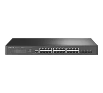 TP-LINK „Omada“ – 24-portový spravovaný prepínač L2+ s rozhraním 2.5GBASE-T a 4 slotmi pre moduly 10GE SFP+: 24 portov 2.5G RJ45, 4 sloty pre moduly 10G SFP+ | TL-SG3428X-M2 | 4897098689776