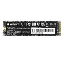 Dysk SSD Verbatim Vi3000 1TB M.2 2280 PCI-E x4 Gen4 NVMe (49375) | 49375 | 0023942493754