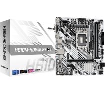 Asrock H610M-HDV/M.2+ D5 Intel H610 LGA 1700 micro ATX | H610M-HDV/M.2+ D5 | 4710483943478 | PLYASR1700055