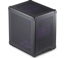 Jonsbo C6 PC-Gehäuse, Mini-Tower, Micro-ATX, mit Tragegriff - schwarz | GEJB-133 | 6970620552804 | C6 HANDLE BLACK