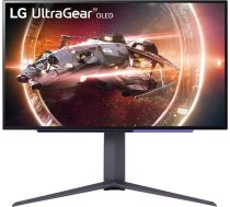 Monitor|LG|27GS95QE-B|26.5"|Gaming|Panel OLED|2560x1440|16:9|240Hz|0.03 ms|Swivel|Pivot|Height adjustable|Tilt|27GS95QE-B | 27GS95QE-B.AEU | 8806084749598