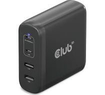 Club 3D Club3D cestovní nabíječka 100W GAN technologie, 2xUSB-A a 2xUSB-C, PD 3.0 Support | CAC-1912EU | 8719214472542