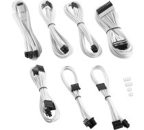 CableMod CableMod C-Series PRO ModMesh 12VHPWR Cable Kit for Corsair RM, RMi, RMx (Black Label) - white | CM-PCSR-16P3KIT-NKW-R-SS | 0694365692668
