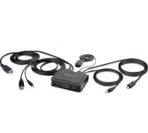 Konsola KVM StarTech KVM StarTech 2-Port USB-C HDMI Switch 4K | C2-H46-UAC-CBL-KVM | 0065030899345