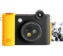 Aparat cyfrowy Kodak Smile+ 2w1 Aparat Cyfrowy 5mp / Natychmiastowy + Drukarka Bluetooth Do Telefonu Zink - Czarny | SB8455 | 843812173056
