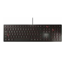 Klawiatura Triton CHERRY KC 6000 SLIM klawiatura USB Skandynawia Czarny | JK-1600PN-2 | 4025112088599