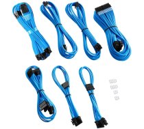 CableMod CableMod C-Series PRO ModMesh 12VHPWR Cable Kit for Corsair RM, RMi, RMx (Black Label) - light blue | CM-PCSR-16P3KIT-NKLB-R | 694365692705