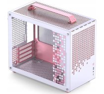 Jonsplus Z20 Micro-ATX Gehäuse, mit Tragegriff - weiß/pink | GEJP-011 | 6970620553863 | Z20 WHITE-PINK