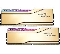 Pamięć G.Skill Trident Z5 Royal Neo, DDR5, 32 GB, 6400MHz, CL30 (F5-6400J3039G16GX2-TR5NG) | F5-6400J3039G16GX2-TR5NG | 4713294236845