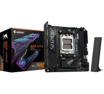 Gigabyte B850I AORUS PRO | Processor family AMD | Processor socket AM5 | DDR5 | Supported hard disk drive interfaces SATA, M.2 | Number of SATA connectors 2 | B850I AORUS PRO | 889523046364