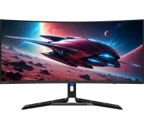 Lenovo Legion R34w-30 computer monitor 86.4 cm (34") 3440 x 1440 pixels Wide Quad HD LCD Black | 67C7GACBEU | 198154304485 | MONLEVMON0241