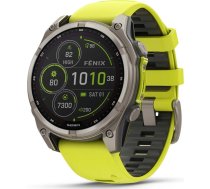 Garmin fenix 8 3.3 cm (1.3") 47 mm Digital 260 x 260 pixels Touchscreen Titanium Wi-Fi GPS (satellite) | 010-02906-21 | 753759339364