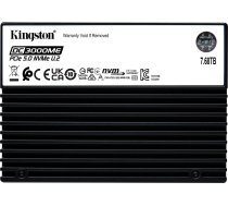 SSD|KINGSTON|SSD series DC3000ME|7.68TB|NVMe|NAND flash technology 3D TLC|Write speed 10000 MBytes/sec|Read speed 14000 MBytes/sec|Form Factor U.2|TBW 14.016 TB|MTBF 2000000 hours|SEDC3000ME/7T6 | SEDC3000ME/7T6 | 740617347852