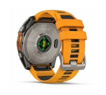 Garmin Fenix 8 3.56 cm (1.4") AMOLED 51 mm Digital 454 x 454 pixels Touchscreen Titanium Wi-Fi GPS (satellite) | 010-02905-11 | 753759338176