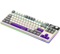 Lorgar KBP70TKLW, Pro bezdrôtová mechanická herná klávesnica, 2.4 GHz/ BT 5.0, Displej, multim. tlač., US layout, béžová | LRG-KBP70TKLW-RT-US | 5291485017835