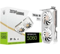 Zotac GAMING GeForce RTX 5060 Twin Edge OC White Edition NVIDIA 8 GB GDDR7 | ZT-B50600Q-10M | 8886307701510