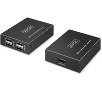 Category 6 UTP USB 2.0 Extender up to 150m, 4× USB-A up to 480 Mbps, 1× RJ45 (Gigabit Ethernet) - Kit (Receiver/Transmitter) | DA-73120 | 4016032502104 | AKASSPU00000017