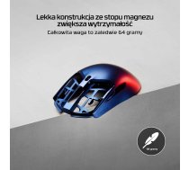HyperX Pulsefire Haste 2 Pro/Herní/Optická/Pro praváky/26 000 DPI/USB+BT/Šedá | 9B001AA | 197961217414 | MY-G-HYX-039