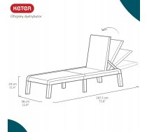 Keter Saulosanas kresls Mallorca balts 8711245160337 | 8711245160337 | 8711245160337