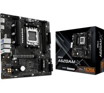 Asrock A620AM-X motherboard AMD A620 Socket AM5 micro ATX | A620AM-X | 4711581490819 | PLYASRAM50074
