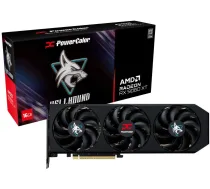 PowerColor Hellhound Radeon RX 9060 XT OC Grafikkarte, 16384 MB GDDR6 | RX9060XT 16G-L/OC | 4713436175957