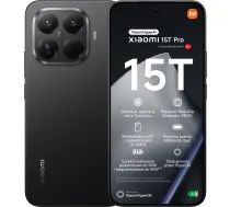 Xiaomi 15T Pro 5G Dual Sim 12GB RAM 512GB - Black | MZB0KUQEU | 6932554447564