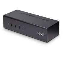 StarTech.com 4-Port Dual-Monitor DisplayPort KVM Switch, 4K 60Hz, 2x USB 5Gbps Hub Ports, 2x USB 2.0 HID Ports, Hotkey and Push-Button Switching, TAA Compliant - 3.5mm Audio, HDCP (P4DD46A2-KVM-SWITCH) - KVM-/Audio-Switch - 4 x KVM/Audio/USB - 1 loka | P4DD46A2-KVM-SWITCH | 065030899697