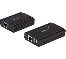 Stacja/replikator StarTech .com 4 Port USB 2.0 Extender-Hub przez pojedynczy kabel CAT5e/CAT6 Ethernet (RJ45) - 100 m - USB Extender Hub Adapter - obudowa metalowa - Zewnętrzne zasilanie - 480 Mbit/s (USB2004EXT100) - Rozszerzenie USB - USB 2.0 - prz | USB2004EXT100 | 065030892971