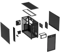 ASUS Prime AP303 Mesh Midi Tower Black | 90DC00V0-B39000 | 4711636165051