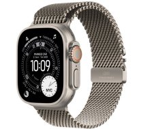 Apple Watch Ultra 3 Titanium Cellular 49mm Natur (Milanaise Titan natur) Small | MEWW4QF/A | 195950609578