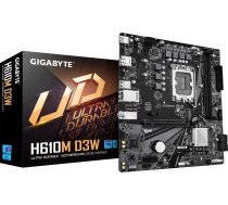 GIGABYTE H610M D3W/LGA 1700/mATX | H610M D3W | 4719331877804
