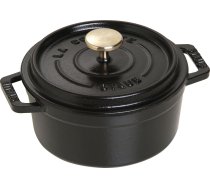 STAUB Garnek STAUB żeliwny okrągły 400 ml czarny uniwersalny | 6114-uniw | 3272341012258