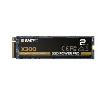 Dysk SSD Emtec X300 Power Pro 2TB M.2 2280 PCI-E x4 Gen3 NVMe (ECSSD2TX300) | ECSSD2TX300 | 3126170171863