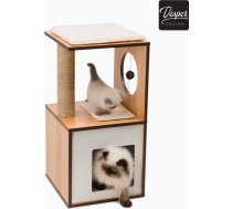 Catit Drapak Catit Vesper V-Box, orzech włoski, S ,37 x 37 x 72.5 cm | CH-0758 | 022517520758