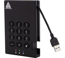 Dysk zewnętrzny HDD Apricorn Aegis Padlock 3.0 500GB Czarny (A25-3PL256-500) | A25-3PL256-500 | 708326913218