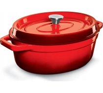 Sourcing OVAL POT WITH A LID. 5.6L CAPACITY | OVALRED | 4779039715099