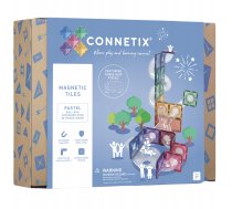 CONNETIX Pastel Ball Run Expansion Pack 80 el klocki magnetyczne 3+ | 850036293125 | 850036293125